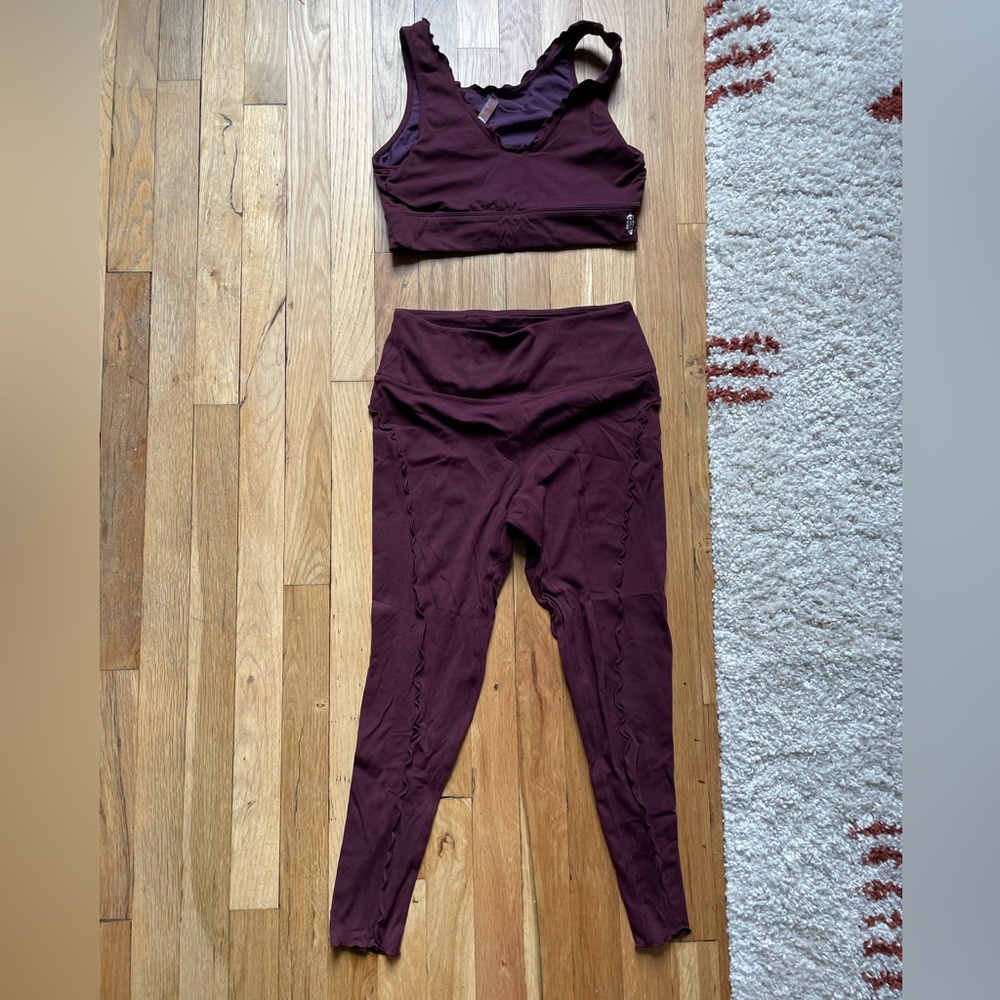FP Movement Purple Yoga Set